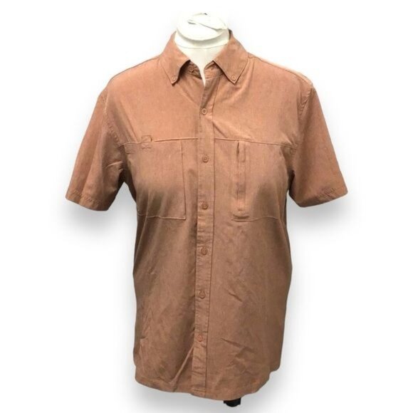 X-Caster UPF 30+ Sun Protection Short Sleeve Shirt Medium - Picture 1 of 7